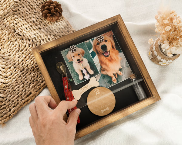 Pet Shadow Box Picture Frame