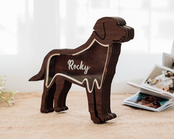 Dog Fur Shadow Box