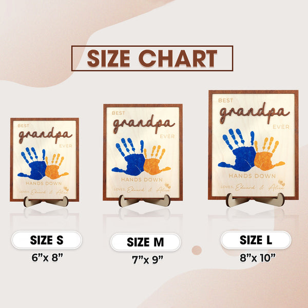 Hands Down Best Dad Ever Frame