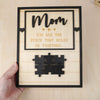 Mom Piece Sign Frame