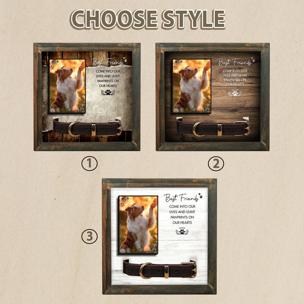 Pet Collar Keepsake Picture Frame