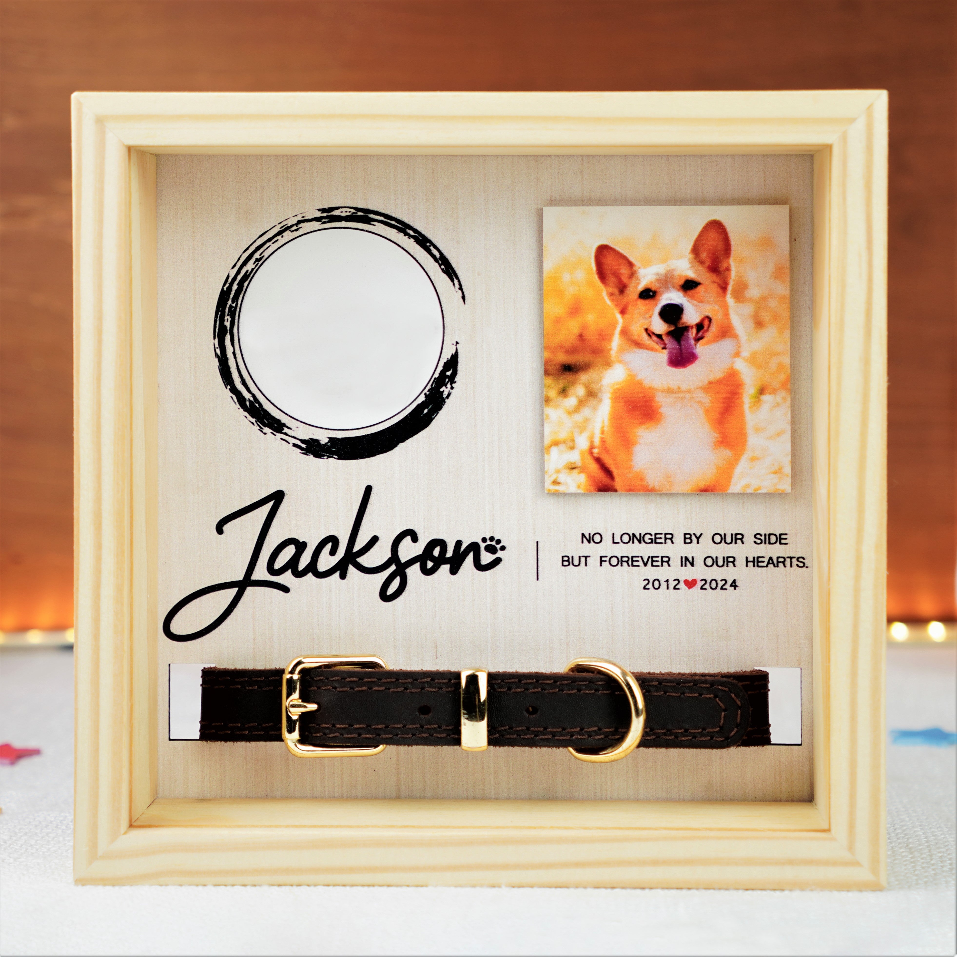 Pet Pawprint Kit Photo Shadow Box